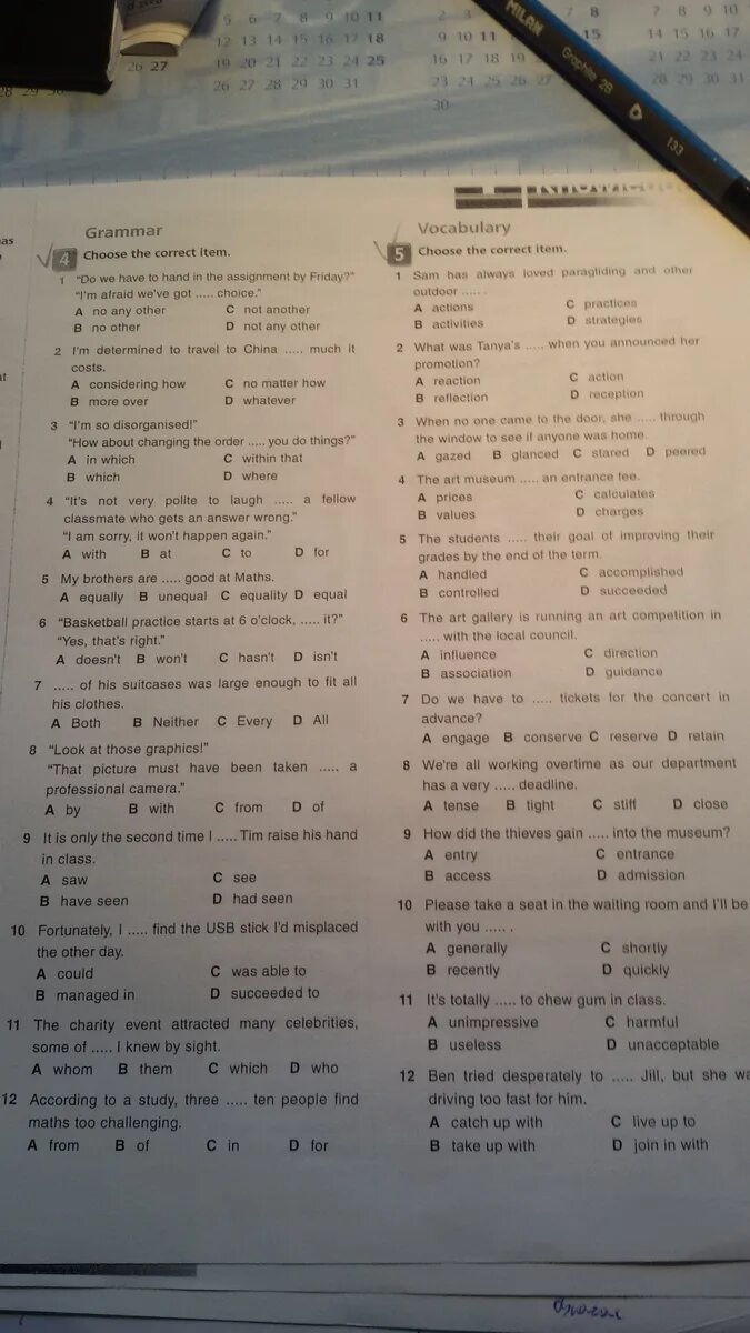 Vocabulary and Grammar choose the correct item ответы. Choose the correct item ответы. Английский Vocabulary choose the correct item. Grammar 5 класс 5.choose the correct item. Choose the correct item answer