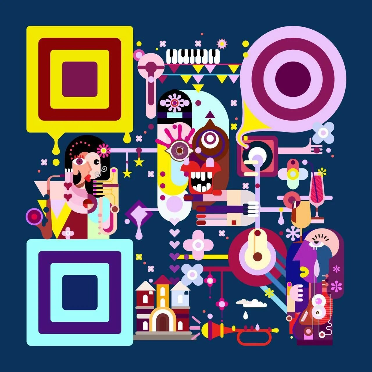 Quick qr art