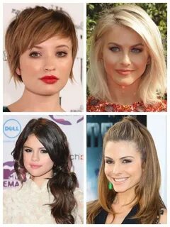 прически на средние волосы широкое лицо