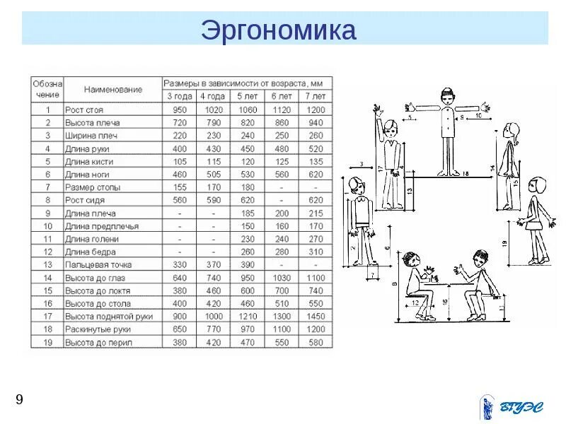 Высотой от 0 7 до. Эргономика антропометрия ребенка. Антропометрические данные ребенка эргономика. Антропометрические параметры детей. Эргономические параметры ребенка в 2 года.