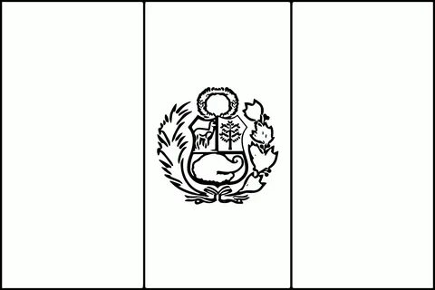 peru Flag Coloring Page Free Coloring Home.