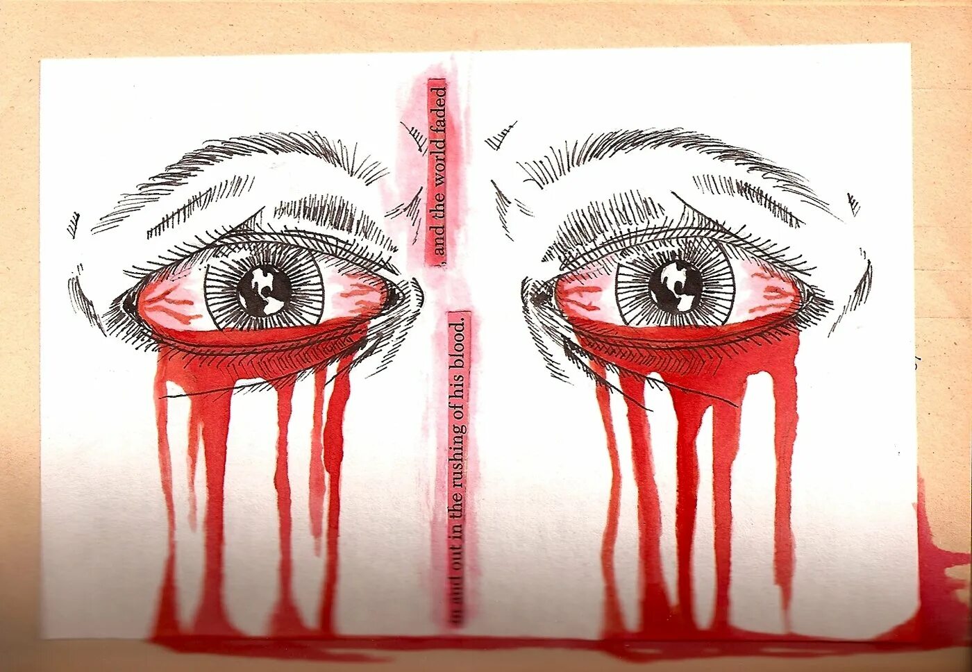 Глаза кровоточат. Кровоточащий глаз рисунок. Нарисовать Кровавый глаз.