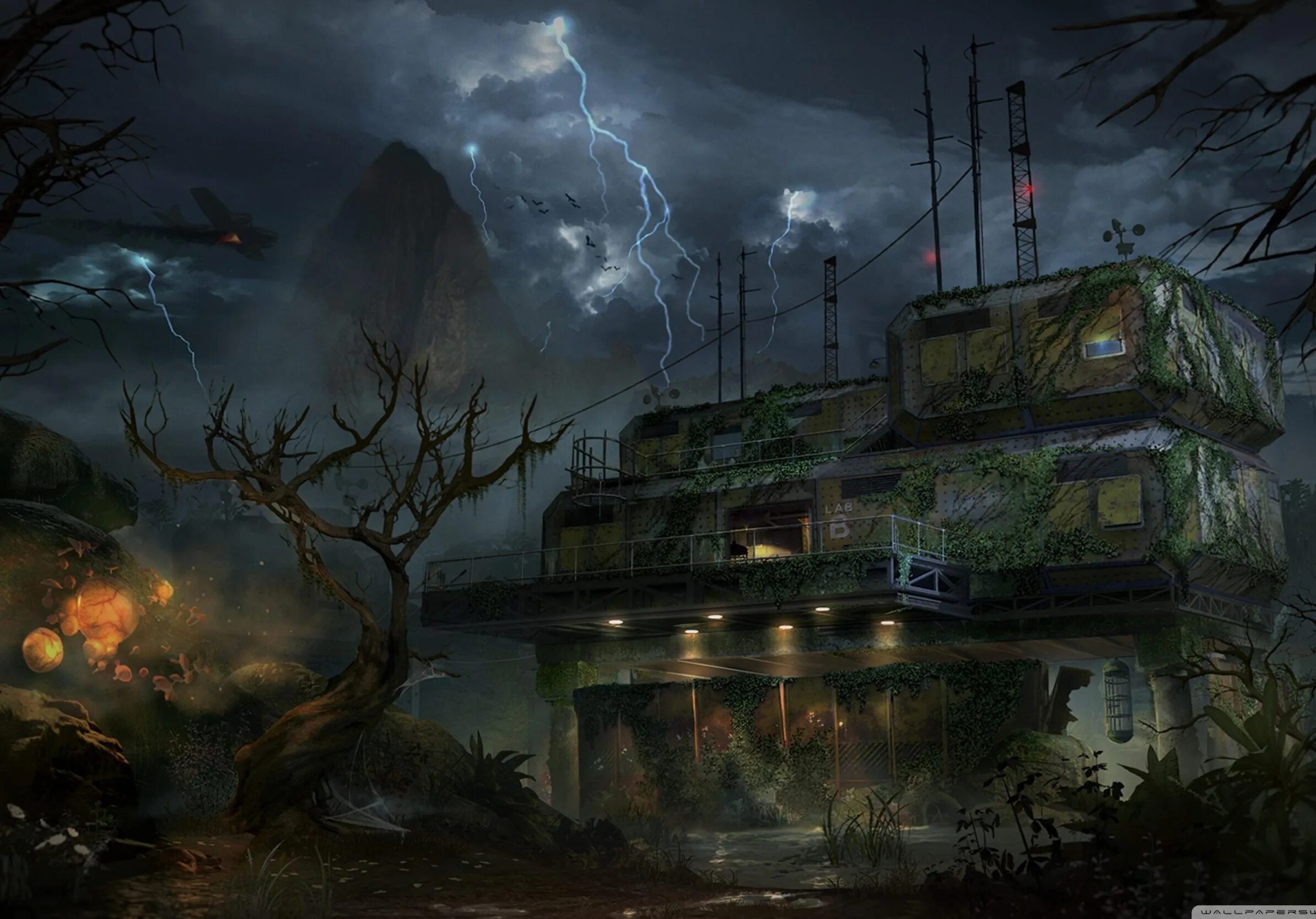 Заросли ЭПИК. Zetsubou no Shima Map. Рабочий стол живые зомби