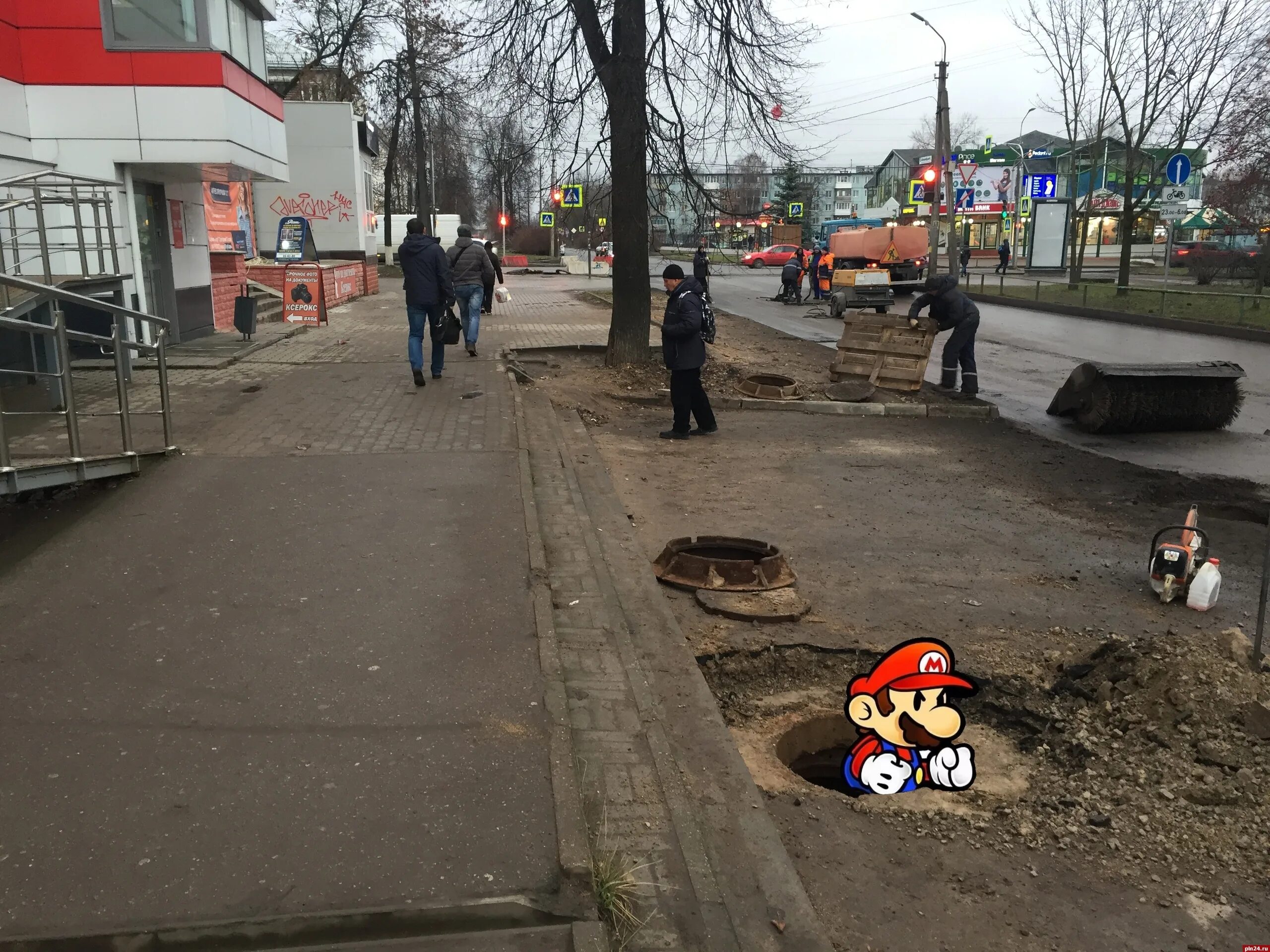 Зарезал на дороге