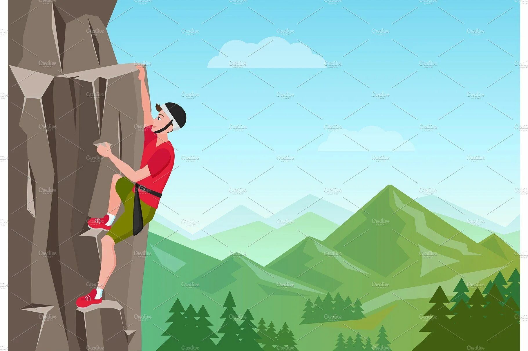 He is going to climb