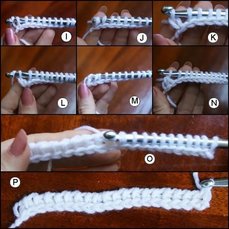 Тунисская техника крючком. Тунисское вязание крючком. Обратные ряды крючком. Техника тунисского вязания крючком. Тунисское вязание спицами.