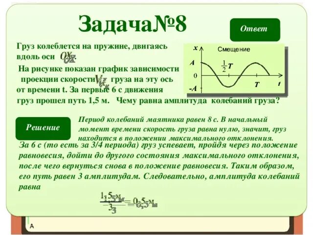 Как изменится период колебаний груза