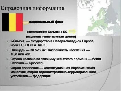 Определите форму правления бельгия