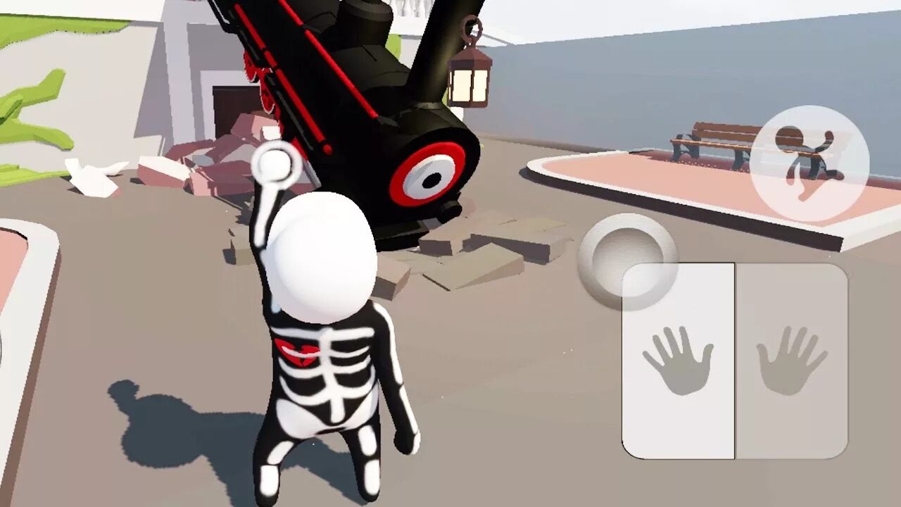 Прохождение fall flat. Хьюман фол флэт геймплей. human fall flat mobile. human fall flat на 1 на 1. human fall flat android.
