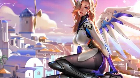 Download Mercy Overwatch 4k 8k Wallpaper In 1280x720 Resolution 
