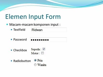 Input checkbox name
