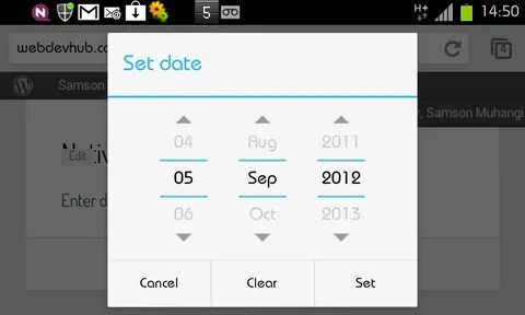 Styling android