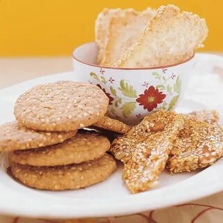 Рецепт кунжутного печенья
