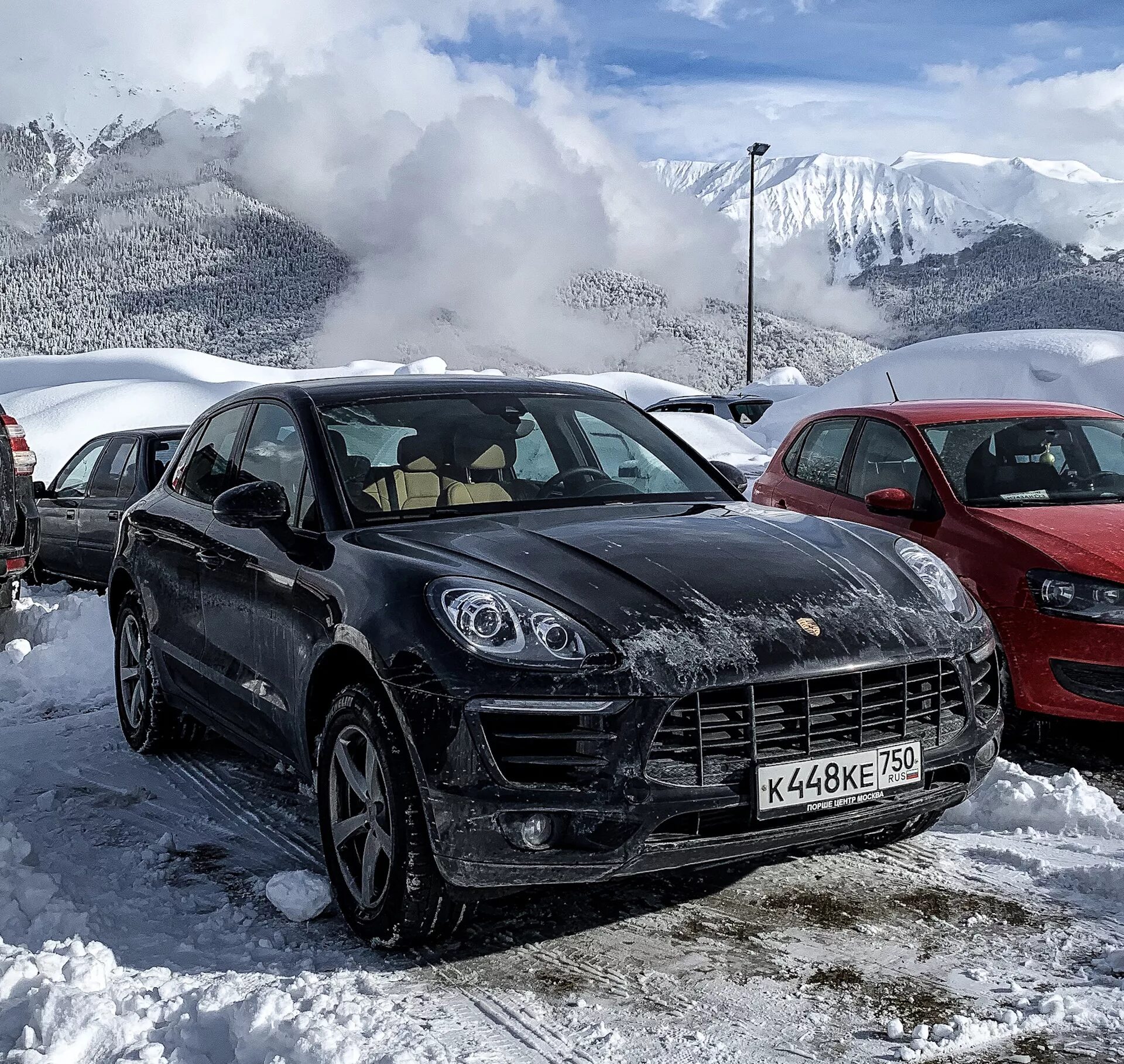 Porsche Macan 2. Порше Макан в горах. Porsche Macan 2o16.