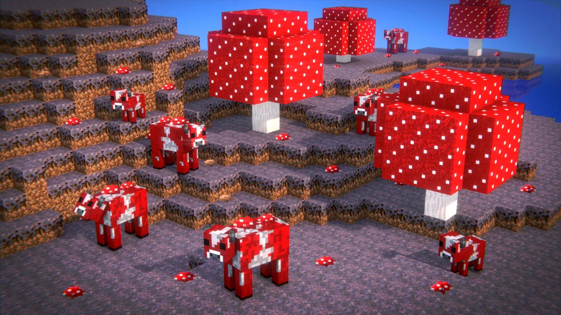 Как найти грибной биом. Грибной биом майнкрафт. грибной остров в minecraft. остров грибных коров майнкрафт. майнкрафт грибной биом коровы.