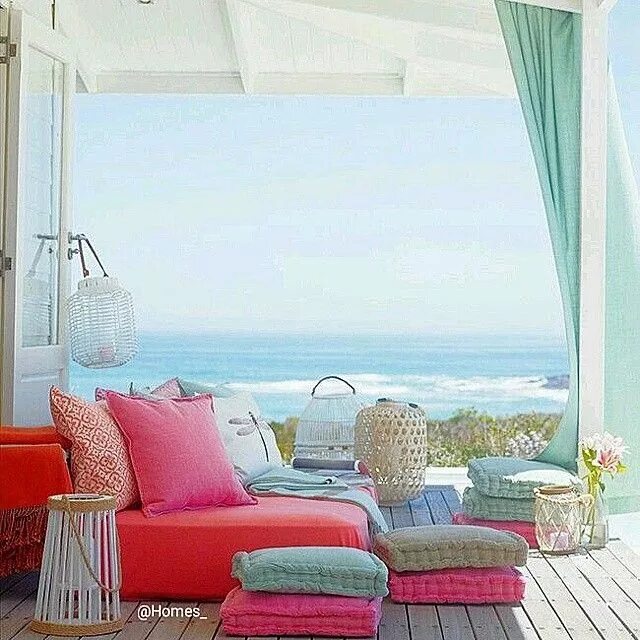 You can the beach from my house