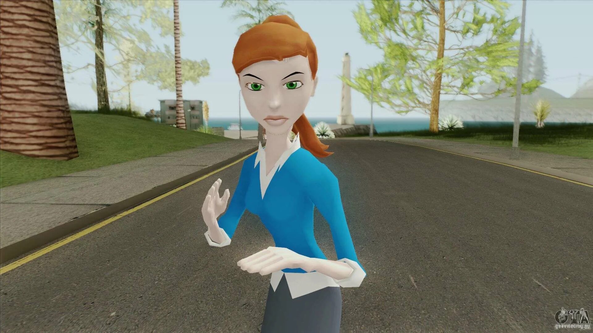 Ben 10 a day with gwen