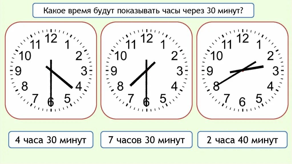 Сколько будет времени через 2 дня