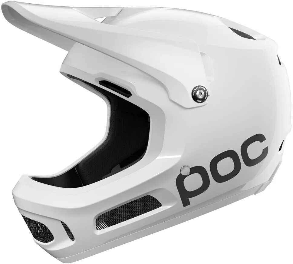 Span white. Шлем POC Coron. Шлем Coron Air MIPS POC. POC Coron Air Spin. Шлем POC велосипедный Full face.