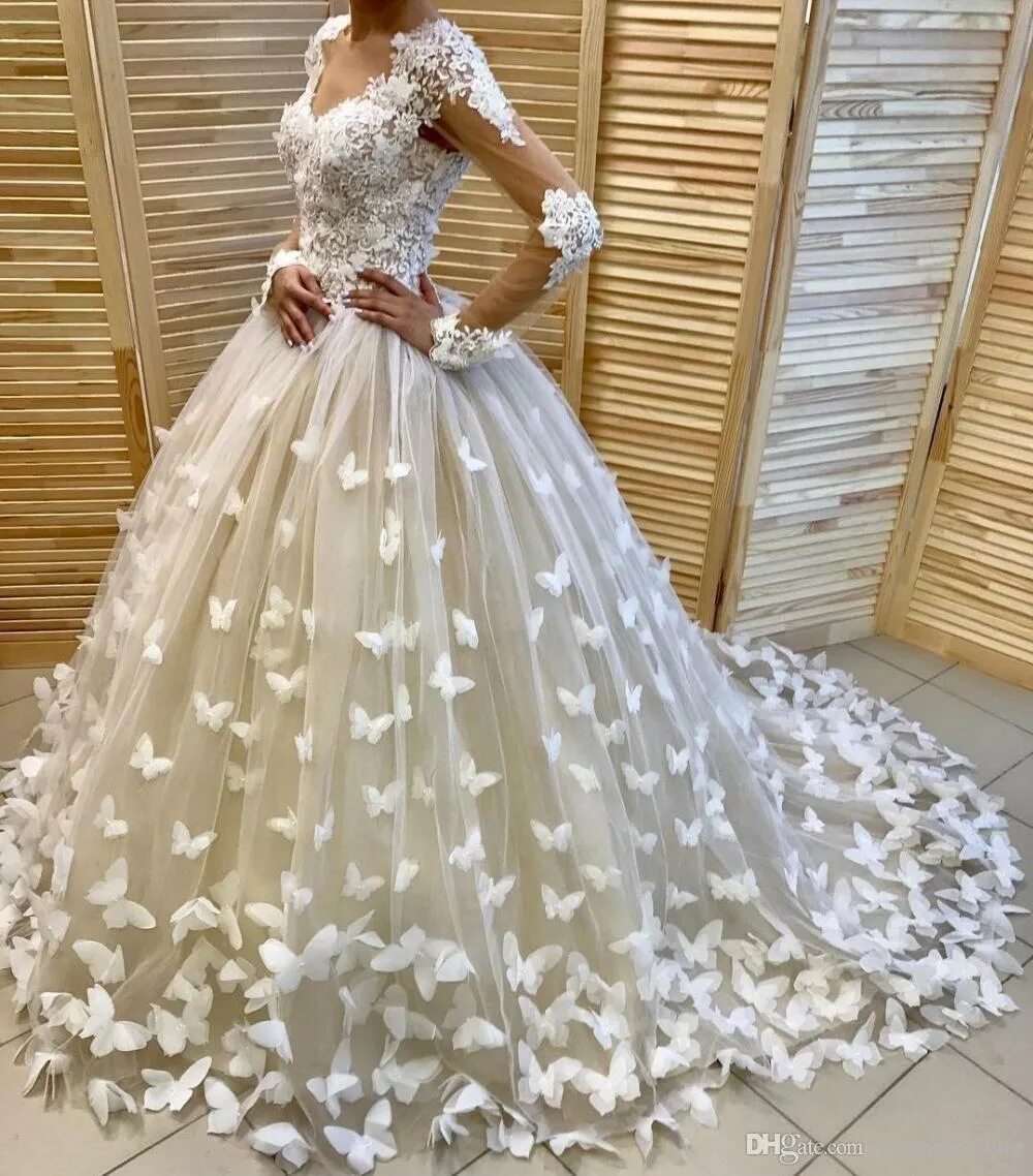 Свадебное платье на заказ. Ball gown свадебные платья. vestido de noiva бальное платье 2018. wedding gown платья свадебные. свадебное платье баттерфляй.