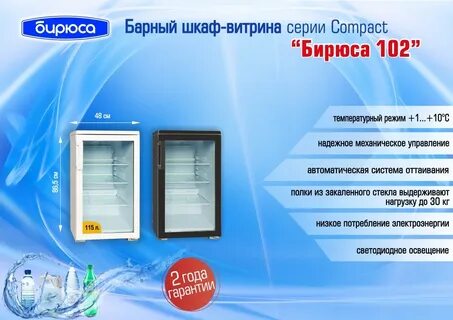 Витрина температурный режим