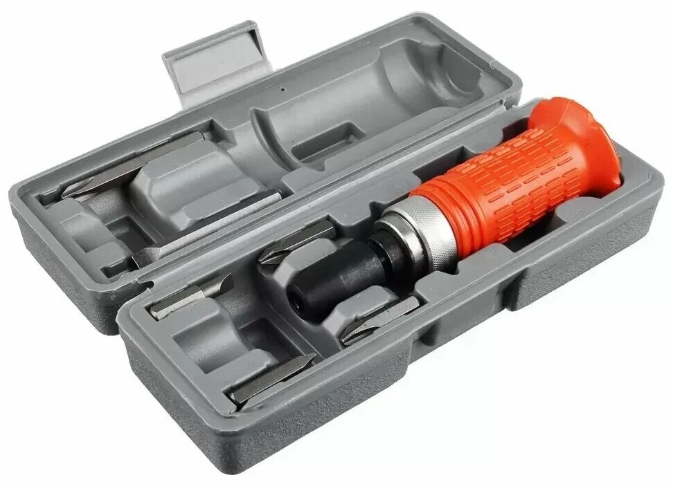 отвертка ударная skrab 13071. отвертка ударная с битами квалитет на 5/16" ноу-7-516. ударная отвертка bahco 7823. ударная отвертка yato. отвертка ударная со вставками зубр 2565.