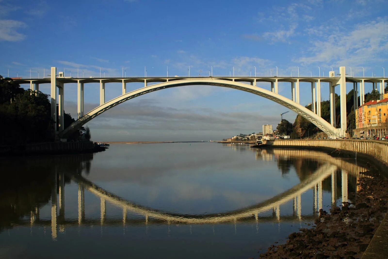 Мост какая система. Португалия мост Arabida. Мост Аррабида в порту. Мэриленд мост. Мост Марии ПИИ Португалия.