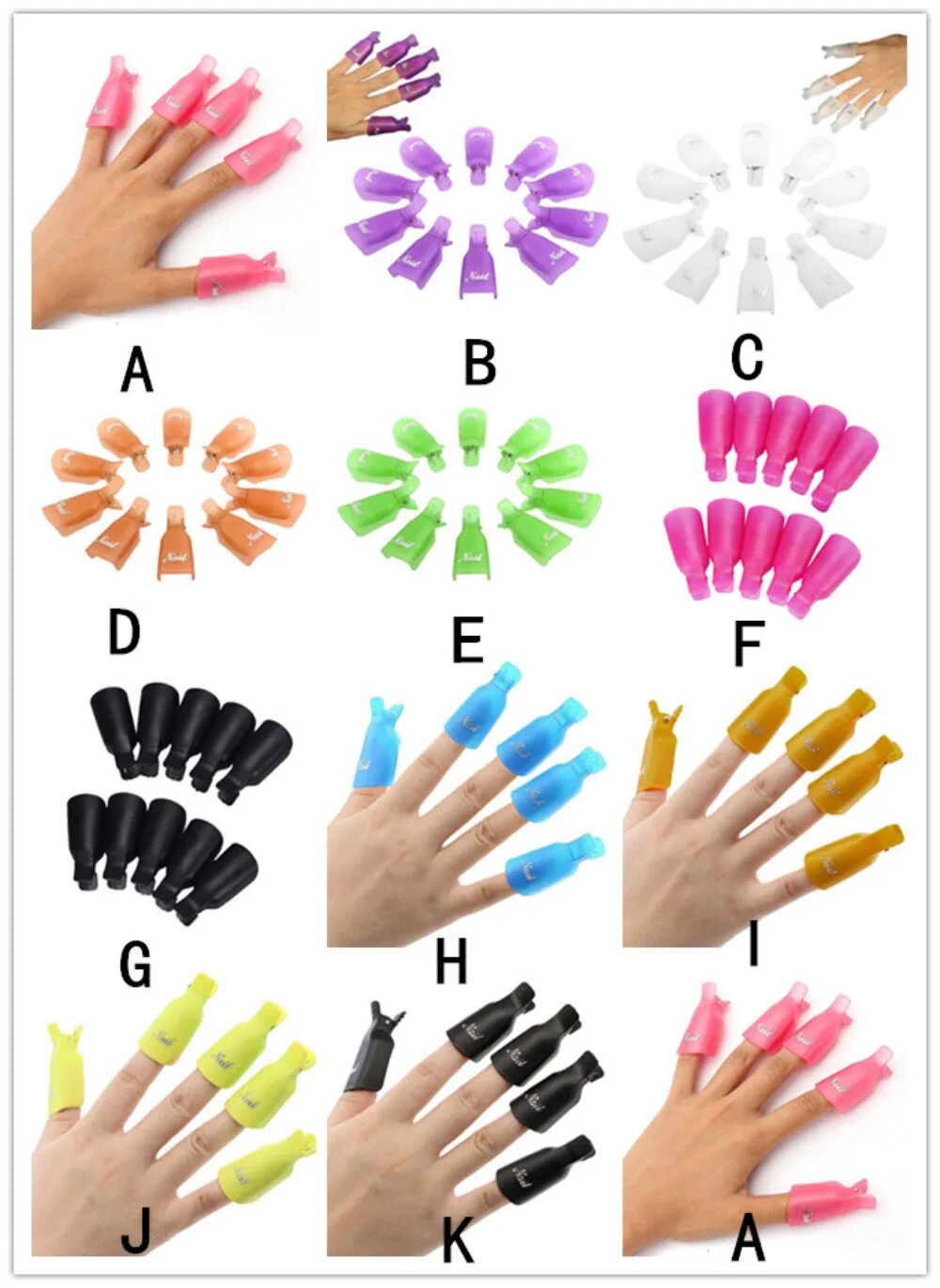 5 Sheet DIY Nail Tips Transparent Ultra Thin Double Sided Adhesive Stickers Fals