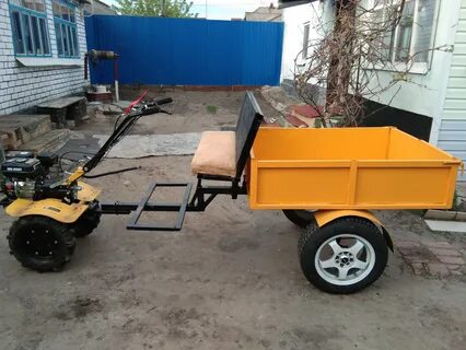 Устройства тележки мотоблокам