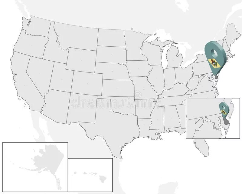 Делавэр на карте США. Штат Делавэр на карте. Штат Delaware на карте США. Штат Делавэр на карте Америки. De state