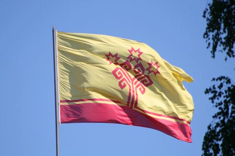 Флаг чувашской республики фото