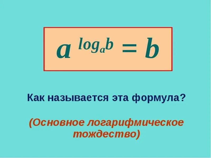 Обучающий материал по теме: "Логарифм"