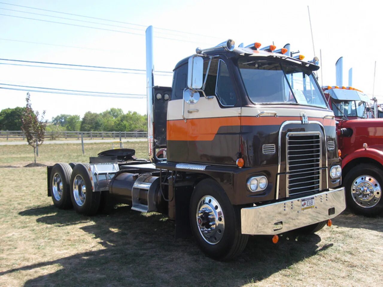 Coe int. International harvester emeryville. седельный тягач international harvester dcof-405 1959 metallic greenwhite. international harvester tow truck. cabover tow truck.