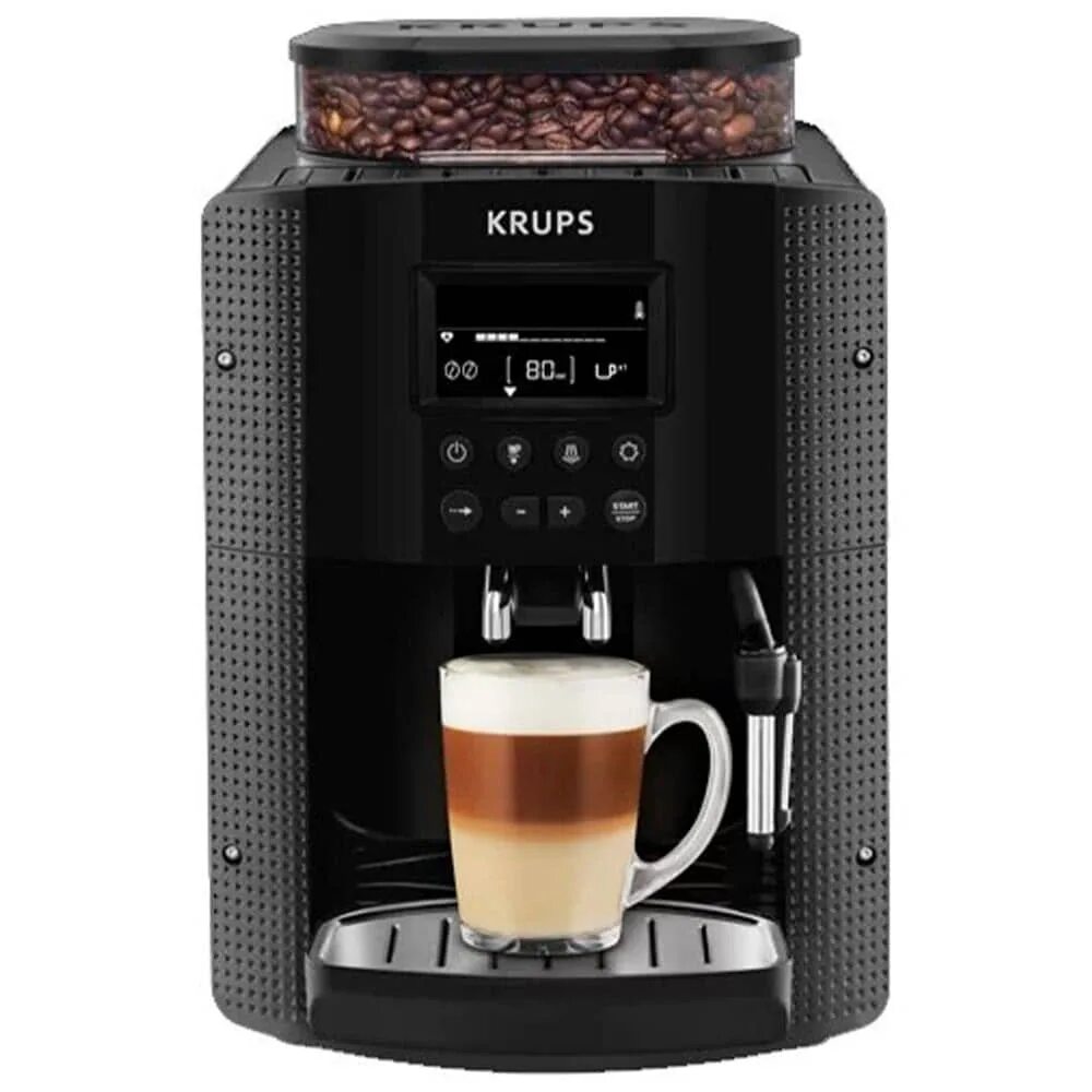 Зерновые кофемашины купить. Кофемашина Krups ea8108. Krups Essential ea8108.