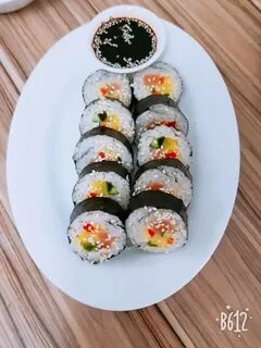 Кимбаб корейская кухня