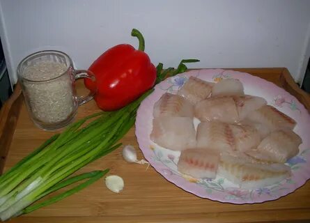 Рис рыба овощи рецепт