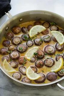 Вкусное простое блюдо из шампиньонов