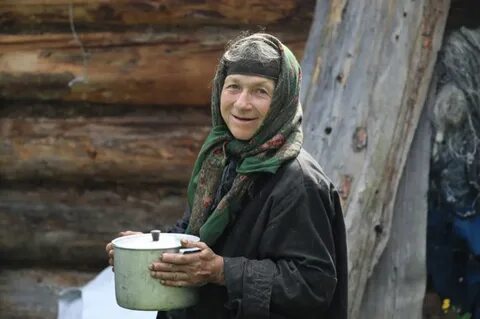 Женщина в тайге