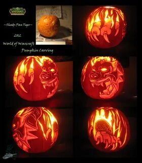 World of warcraft pumpkin carving