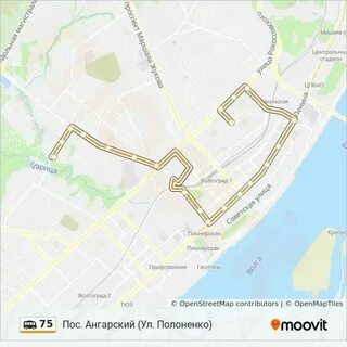 Расписание 75 автобуса на завтра