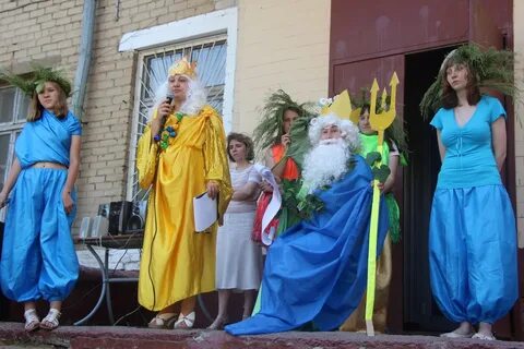 Сценка детский лагерь