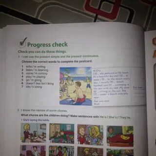 Look what are the children doing