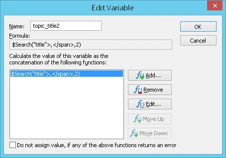 Bad variable name