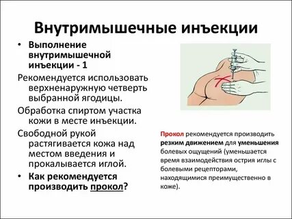 Инструкция по инъекциям