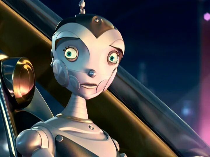 Про девочку робот. Robots 2005 cappy. роботы 2005 пайпер. клепка роботы.