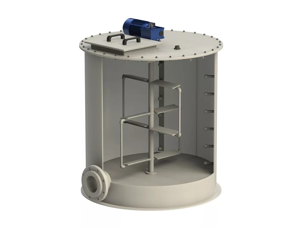 Мешалка лопастная резервуар. Мобильный танк дображивания. Бак реактор. Бак реактор. Мобильный танк дображивания (мтд).