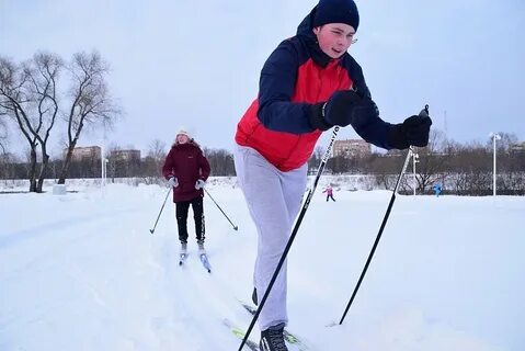 В какую погоду катаются на лыжах