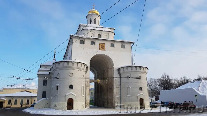 Памятник золотые ворота в каком городе. Золотые ворота во Владимире на Клязьме.