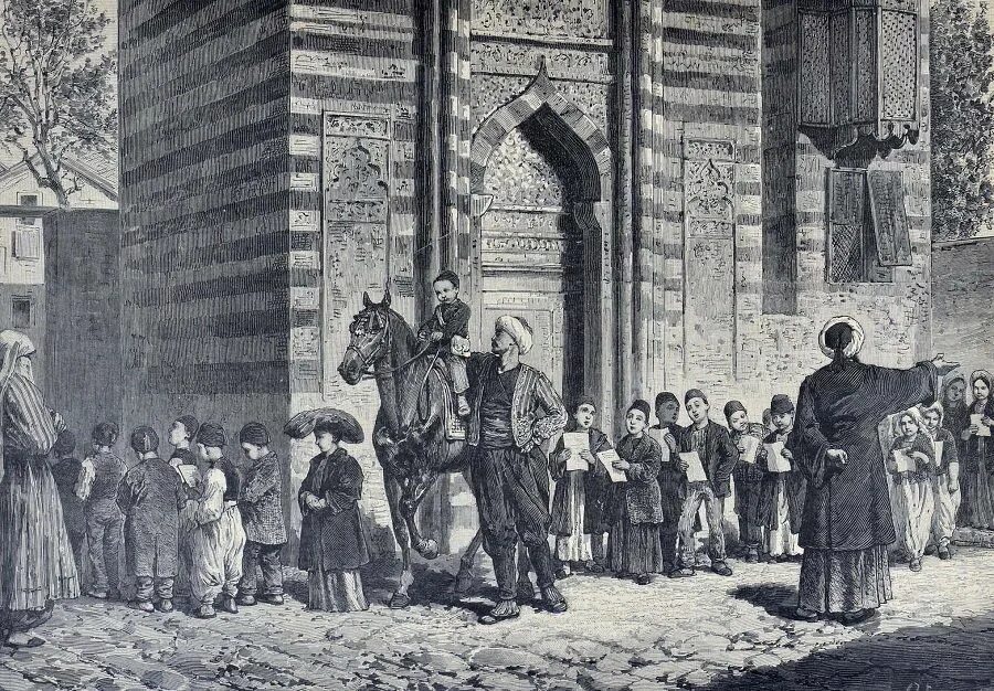 Османская Империя 1923. Великий голод в медресе. Медресе в Османской империи. Правительство Османской империи 19 век.