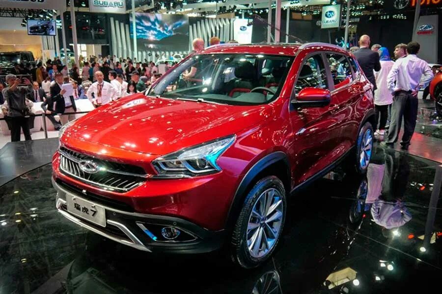 Шанхай-2019: Chery Tiggo 7 FLY для молодых и веселых Авто & Мото Селдон Новости